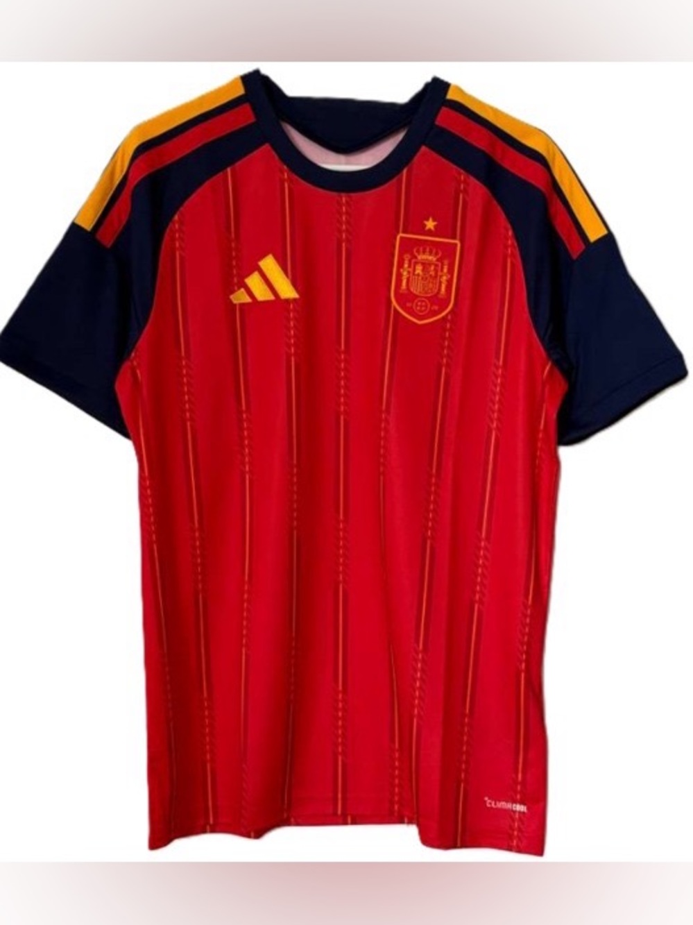 Adidas Spain Red Home Soccer Jersey World Cup 2026